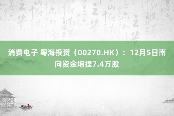 消费电子 粤海投资（00270.HK）：12月5日南向资金增捏7.4万股